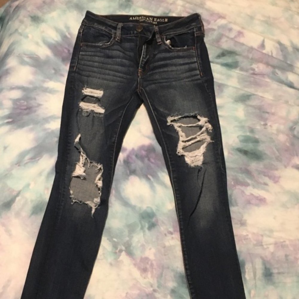 AEO Jeggings Size 4 Long